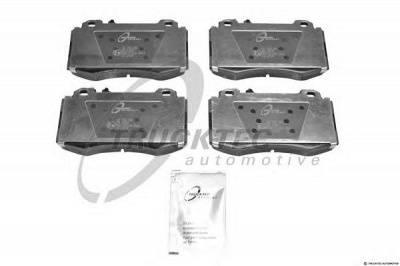 TRUCKTEC AUTOMOTIVE 0235116 -  Комплект тормозных колодок, дисковый тормоз
